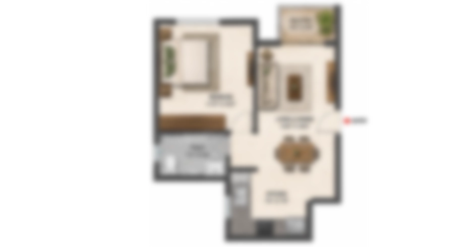 Vikas Ritzenia Kalyan West 2 BHk Price