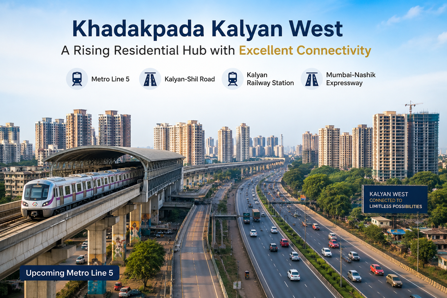 Ritzenia Kalyan West Connectivity